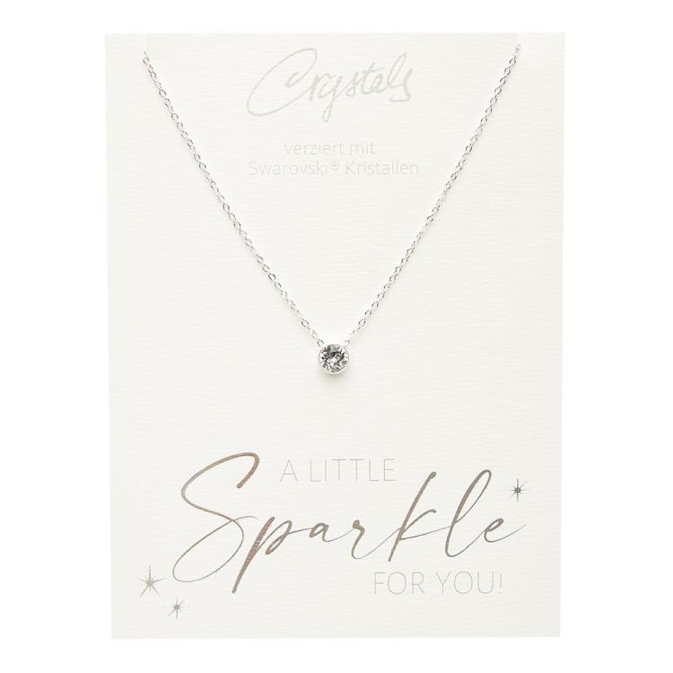 Halskette Sparkle 'Kristall' mit Swarovski Kristallen , 606054