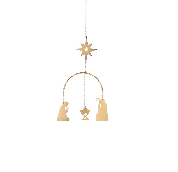 Räder Weihnachtsmobile Krippe, 16 x 9 cm