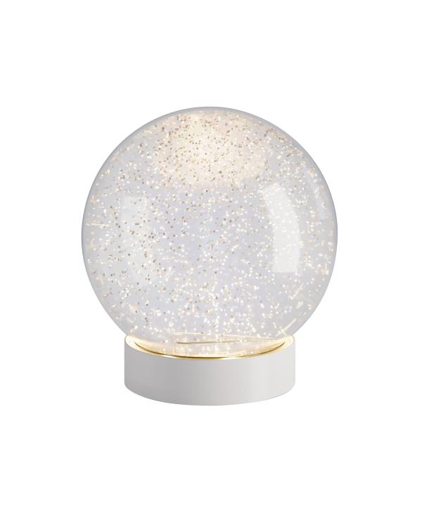 Weihnachtsbaum Tischleuchte Glamor Bauble, 15 cm