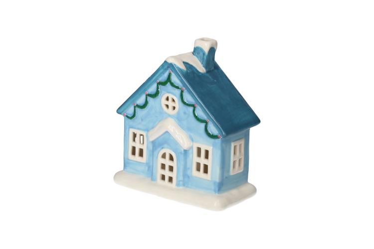 Gift Company Mignon LED Haus, blau