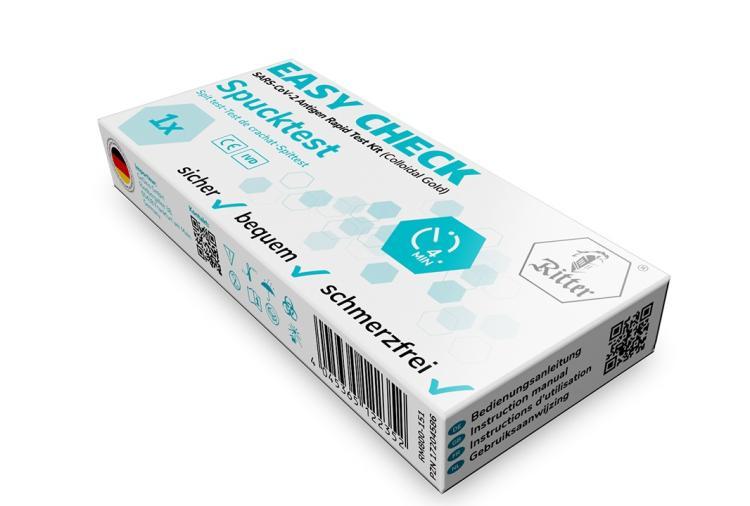 EASY CHECK Ritter Spucktest, einzeln verpackt