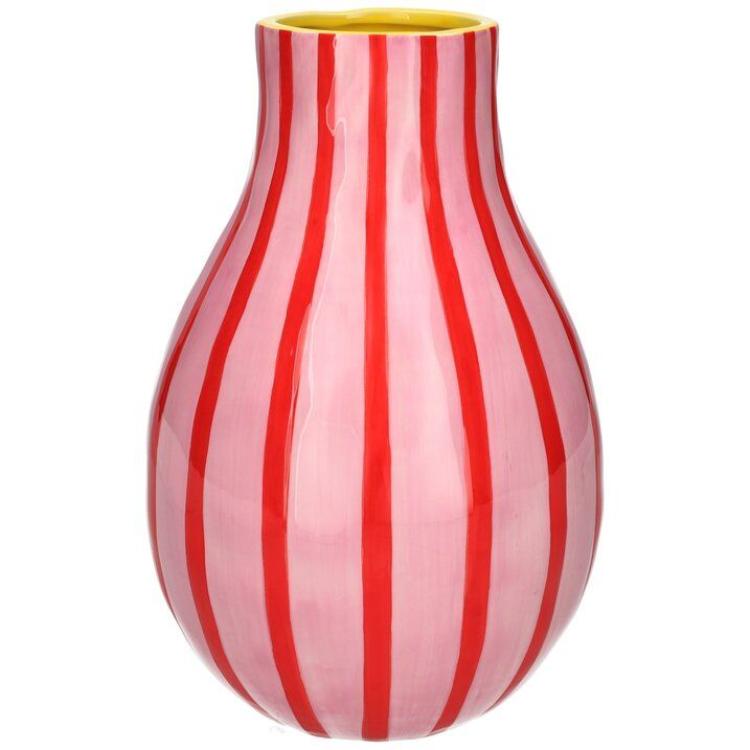 Gift Company Vase Artisan, 23,4 cm, rosa/rot