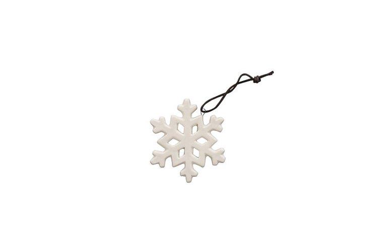 Ornament Snowflake 1, weiss OR321070