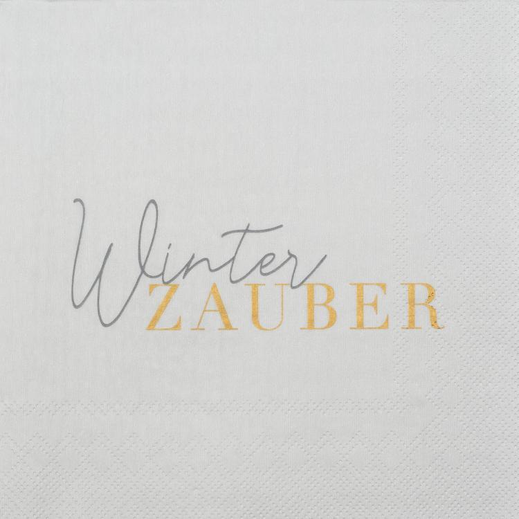 DINING Servietten 'Winterzauber' 33x33 cm, 90272