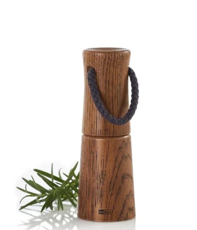 AdHoc Pfeffer- oder Salzmühle YASO, Eiche dunkel 17cm, MP831