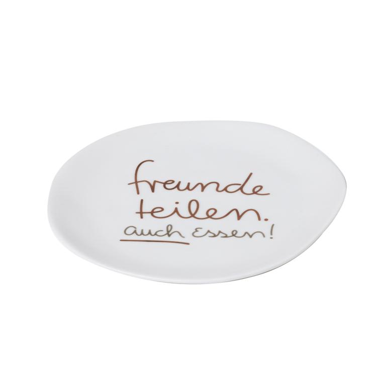 Räder Kleiner Teller Freunde teilen auch Essen, 14cm