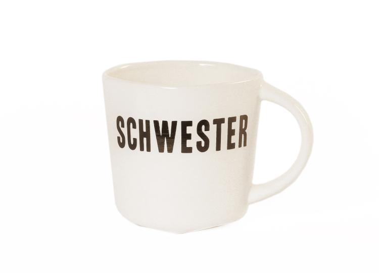 Familientassen Schwester