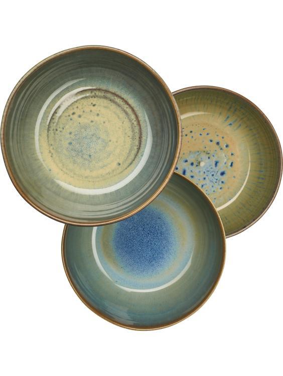 Poke Bowl, tamari, blau, Steinzeug, ca.18cm, 0,8l, 24350260