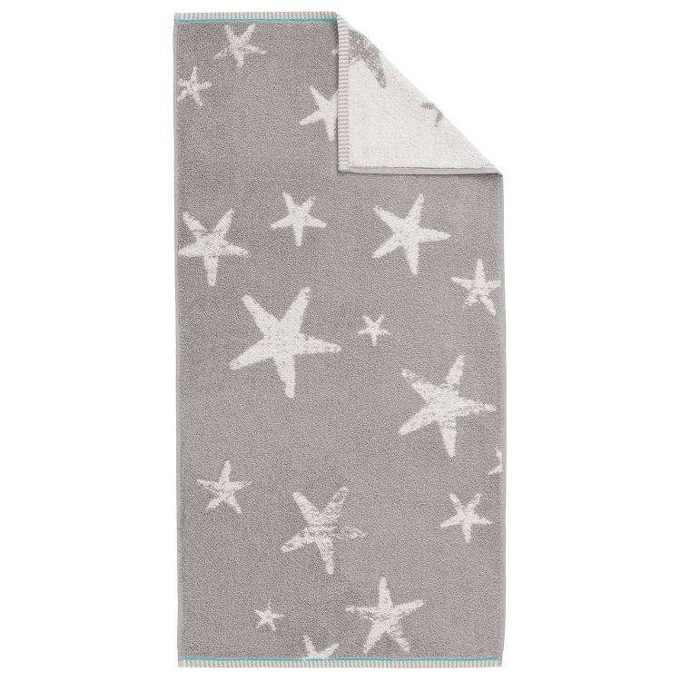 Handtuch Starfish kiesel, 50x100cm