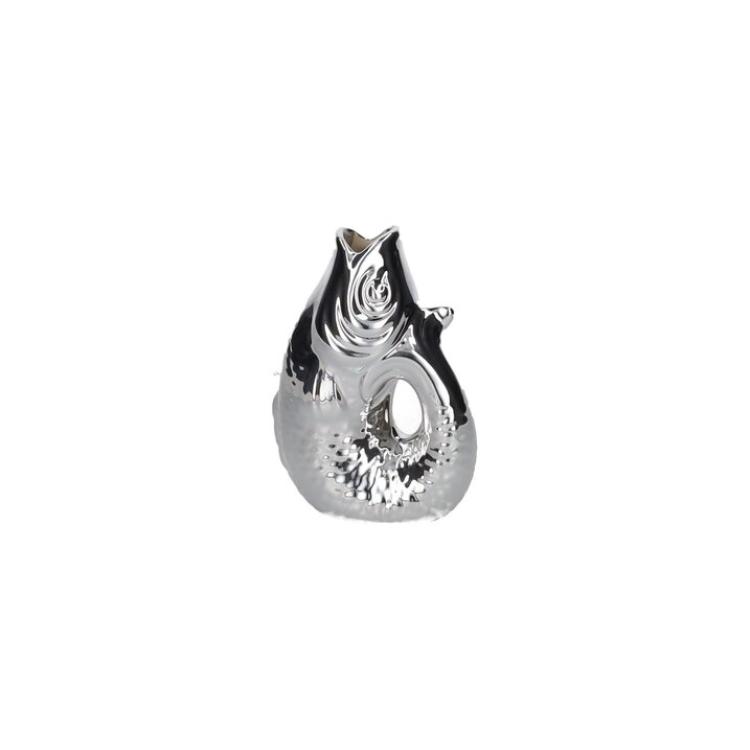 Monsieur Carafon Vase XS, silber
