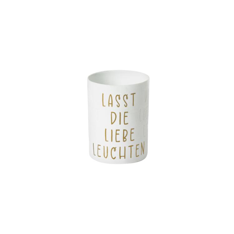 Räder Teelichthalter, Lasst die Liebe leuchten