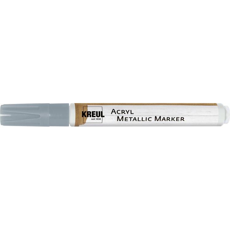 Acryl Metallic Marker medium Silber 46262