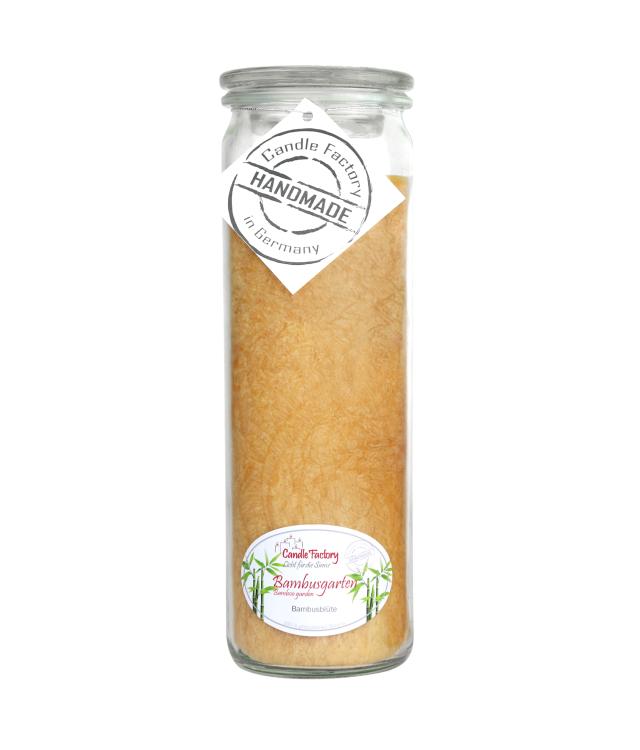 Big-Jumbo Duftkerze im Weckglas, Bambusgarten