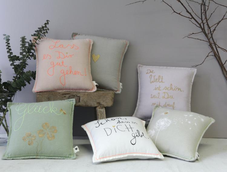 Good old friends Mini Kissen, diverse Designs