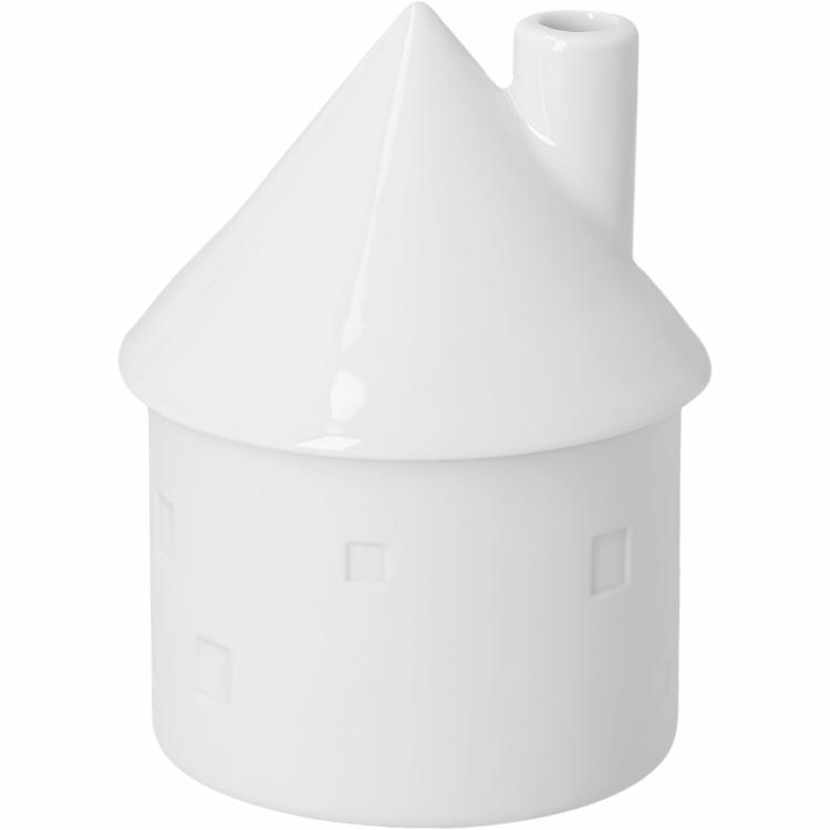 Räder Häuser Vase