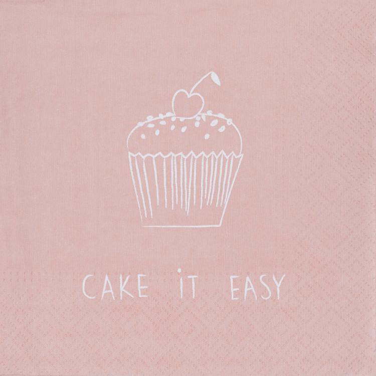DINING Servietten 'Cake it easy' 33x33 cm, 15714