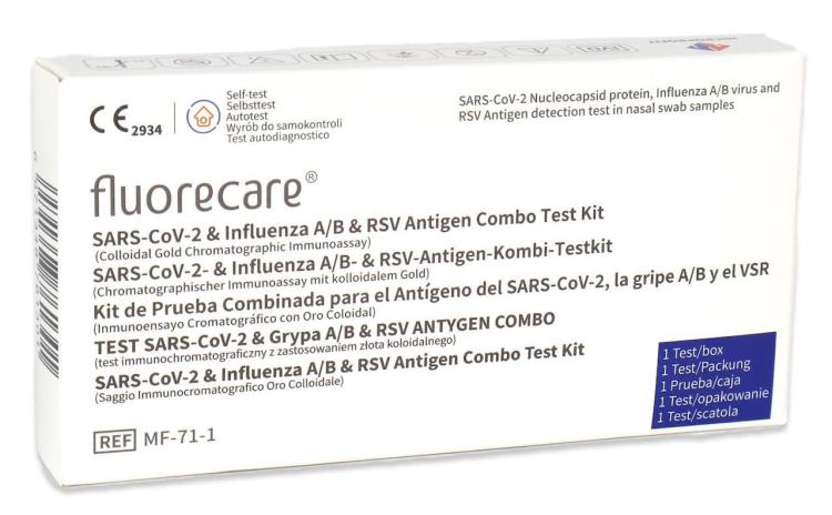 Fluorecare 4in1-Kombitest, MHD 12/2027