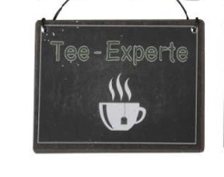 Schild zum Hängen, Tee-Experte..., 552354-000-154