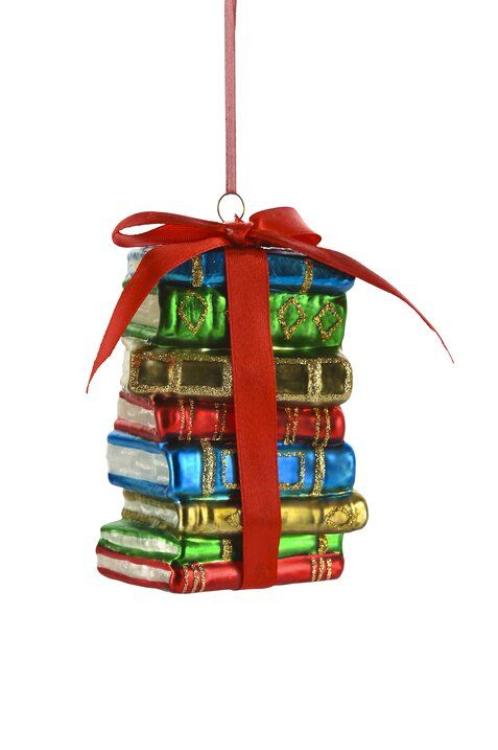Gift Company Hänger Bücher, mehrfarbig, Glas , 1137401020
