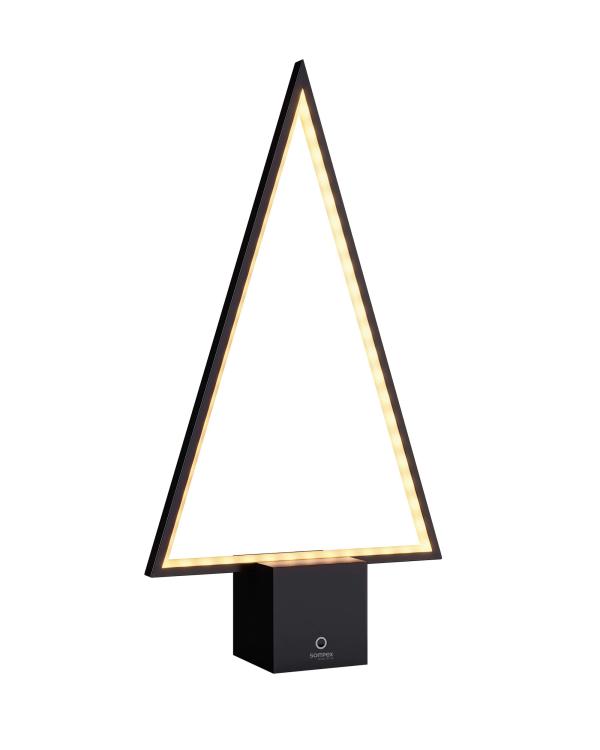 Sompex Akku-Tischleucht PINE 2.0, schwarz, 47 cm