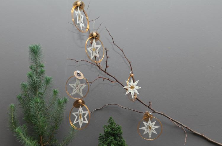 Good old friends Goldsternornamnente, Stern - Sterne