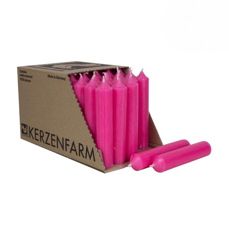 Kerzenfarm Stabkerze 100x22 pink 010108