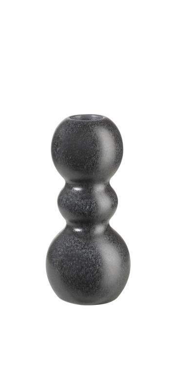 Kerzenleuchter, como, black iron , 14 cm, 83101174