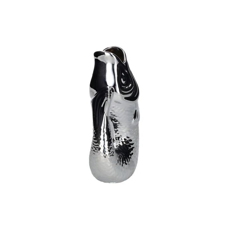 Monsieur Carafon Vase S, silber