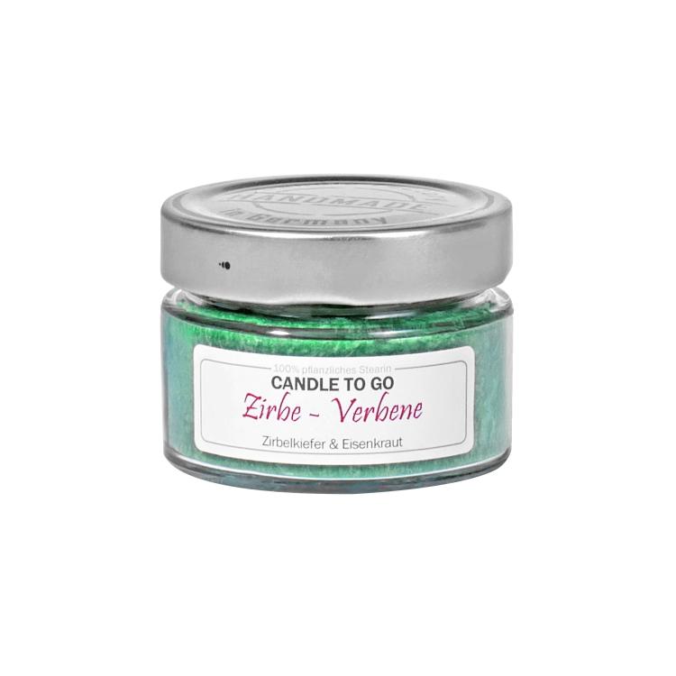 Candle to go, Zirbe - Verbene