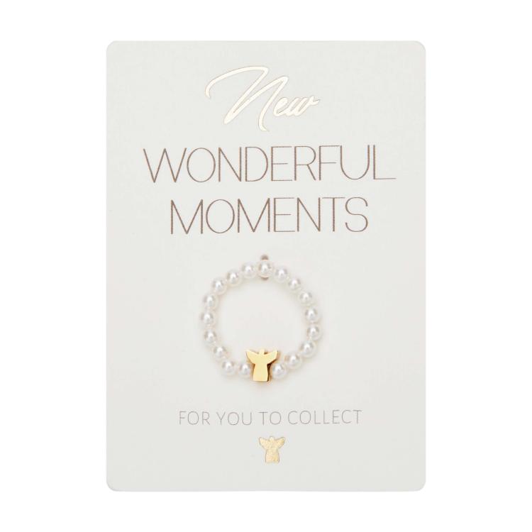 HCA New Wonderful Moments Ring - Schutzengel - vergoldet , 606945