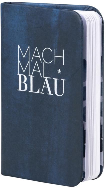 HOME OFFICE Notizbuch Tintenblau Mach mal Blau, 15035