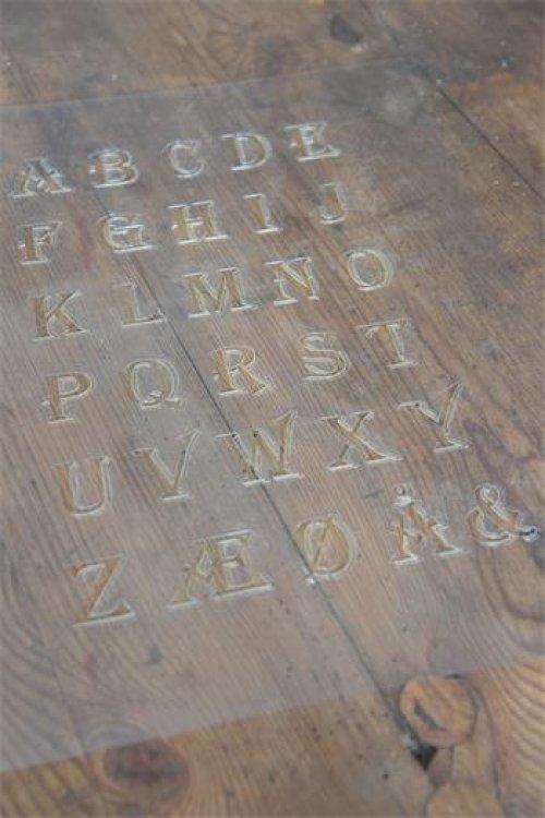 Stencil - Alphabet, 700335