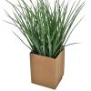 Pflanze Gras Papiertopf Kunstblume 28x7x7cm 460126