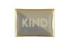 Gift Company Love Plates, Glasteller M, Always be kind , hellgrau, 1062304036
