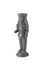 Gift Company Kerzenhalter Schiaccianoci (Nussknacker), dunkelgrau 20cm