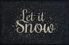 Fußmatte Let it Snow, 055115