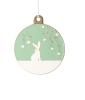 Räder Winterornamnet Hase