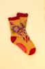 Powder Ladies Ankle Socks Fantasy Floral, Mustard, SOC485 
