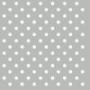  Servietten Dots Grey 33x33, 20 Stück
