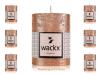 Wackx Rustic Cylinderkerzen, Copper, diverse Größen