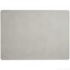 ASA Tischset soft leather limestone, grau, 78555076