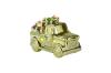 Gift Company Luce, Truck mit LED, Porzellan, grün 1141501008