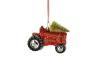 Gift Company Hänger Traktor mit Weihnachtsbaum, rot, 1138501003