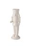 Gift Company Kerzenhalter Schiaccianoci (Nussknacker), weiß 20cm