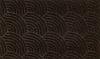 Fußmatte DUNE Waves dark brown 45x75 cm, 054330