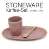Mea Living Stoneware Kaffee Set L rosa, STO-SETL-001