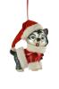 Gift Company Hänger Husky mit Weihnachtsmann Kostüm, rot, 1133001003