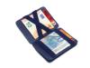 Magic Coin Wallet, Leder, blau, mit Münzfach, HU-MW-CP1-RFID-BLU