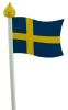 Tischflagge Schweden 44599