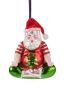 Hänger meditierender Santa, rot/grün 1066601060